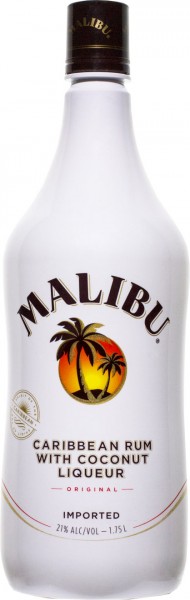 Logo Malibu Rum Label - Mundolocokonguii