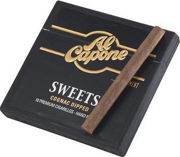 capone dipped cigarillos cigars 10pk cans salsbeverageworld